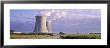 View Of Chimneys At A Power Station, Byron Nuclear Power Station, Ogle County, Illinois, Usa by Panoramic Images Limited Edition Print