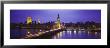 Big Ben Lit Up At Dusk, Houses Of Parliament, London, England, United Kingdom by Panoramic Images Limited Edition Print