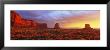 Sunrise, Monument Valley, Arizona, Usa by Panoramic Images Limited Edition Pricing Art Print