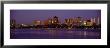 Buildings Lit Up At Night, Boston, Massachusetts, Usa by Panoramic Images Limited Edition Print