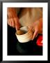 Woman Whisking Tea For Ceremony At Okura Hotel, Tokyo, Kanto, Japan by Greg Elms Limited Edition Print
