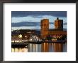 Town Hall From Aker Brygge, Norway by Russell Young Limited Edition Print