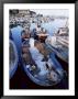 Boats In The Harbour, Arenys De Mar, Costa Brava, Catalonia, Spain by Jeremy Bright Limited Edition Print