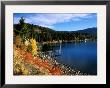 North Shore Houses By Lake, Lake Tahoe, California by Lee Foster Limited Edition Print