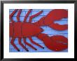 Lobster Sign, Fundy National Park, New Brunswick, Canada by Walter Bibikow Limited Edition Print