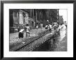 Children Playing On 103Rd Street In Puerto Rican Community In Harlem by Ralph Morse Limited Edition Print