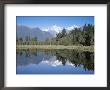 Perfect Reflection On Lake Matheson, Fox Glacier, Westland, South Island, New Zealand by D H Webster Limited Edition Print