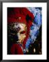 Elaborate And Ornate Mask For Venice Carnival, Venice, Italy by Damien Simonis Limited Edition Print