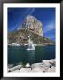 The Penyal D'ifach Towering Above The Harbour, Calpe, Costa Blanca, Valencia Region, Spain by Ruth Tomlinson Limited Edition Print