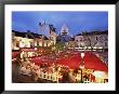 Place Du Tertre At Night, Montmartre, Paris, France by Nigel Francis Limited Edition Print