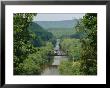 Train Crosses Trestle Bridge Over The Tye River Near The James River by Raymond Gehman Limited Edition Print