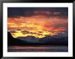 Sunset Over Lowell Glacier, Alsek River, Alaska by David Edwards Limited Edition Print