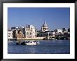 River Thames And City Skyline Including The Dome Of St. Pauls Cathedral, London, England by Roy Rainford Limited Edition Pricing Art Print