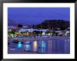 Evening Harbor View, Stoupa, Messina, Peloponnese, Greece by Walter Bibikow Limited Edition Print