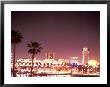 Skyline From The Park At Long Beach Harbor, Long Beach, California, Usa by Brent Bergherm Limited Edition Print