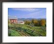 The Red Barns Typify Vermont's Countryside, Vermont, Usa by Fraser Hall Limited Edition Print