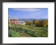 The Red Barns Typify Vermont's Countryside, Vermont, Usa by Fraser Hall Limited Edition Print