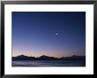 A Scenic View Of The Silhouetted Kenai Mountains At Dawn by Norbert Rosing Limited Edition Print