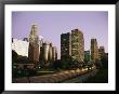 High Rises Along The Harbor Freeway In The Central Business District by Richard Nowitz Limited Edition Pricing Art Print