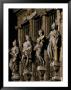 Sculptures On Facade Of Guild Houses, Brussels, Belgium by Martin Moos Limited Edition Print