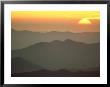 Layered Mountains With Sun, Great Smoky Mountains National Park by John Netherton Limited Edition Print