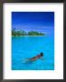 Snorkelling In Aitutaki Lagoon, Aitutaki, Southern Group, Cook Islands by John Banagan Limited Edition Pricing Art Print