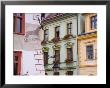 Piata Cetatii, Detail Of Houses In The Central Square, Unesco World Heritage Site, Transylvania by Gavin Hellier Limited Edition Pricing Art Print