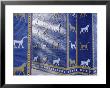 The Reconstructed Ishtar Gate, Babylon, Iraq, Middle East by J P De Manne Limited Edition Print