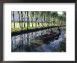 Paddy Fields And Waterway With Local Boat, Kashmir, India by John Henry Claude Wilson Limited Edition Print