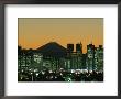 City Skyline And Mount Fuji, Night View, Tokyo, Honshu, Japan by Steve Vidler Limited Edition Print
