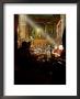 Shaft Of Light Falls On Tibetan Buddhist Monks, Meru Nyingba Monastery, Bharkor, Tibet, China by Don Smith Limited Edition Print