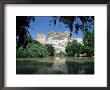 View To Castle On Top Of Chalk Cliffs Above The Jucar River, Albacete, Spain by Ruth Tomlinson Limited Edition Pricing Art Print