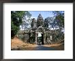 North Gate, Angkor Thom, Angkor, Unesco World Heritage Site, Siem Reap, Cambodia by Jane Sweeney Limited Edition Print