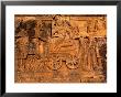 Detail Of Ancient Carving Borobudur, Java, Central Java, Indonesia by Glenn Beanland Limited Edition Print