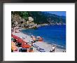 Beach On Ligurian Sea In Cinque Terre Region, Monterosso, Liguria, Italy by Glenn Van Der Knijff Limited Edition Print