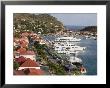 Luxury Yachts Moored At Gustavia Harbor, Gustavia, St. Barts by Holger Leue Limited Edition Print