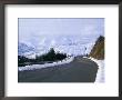 Road To Glenelg With Winter Snow, Old Military Road Improved By Telford In 1809, Highland Region by Pearl Bucknall Limited Edition Print