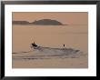 Water Skier, Dinard Bay, Cote D'emeraude (Emerald Coast), Cotes D'armor, Brittany, France by David Hughes Limited Edition Pricing Art Print