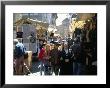Shoppers Beside The Mercato Centrale, Florence, Tuscany, Italy by Michael Newton Limited Edition Pricing Art Print