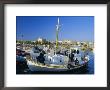 Fishing Boats In Harbour, Aegina Town, Aegina, Greece by Lee Frost Limited Edition Print
