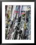 Ski Rack With Skis, Grindelwald, Bern, Switzerland by Walter Bibikow Limited Edition Print