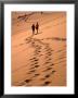 Couple Walking On Dunes, Great Sandy National Park, Australia by Wayne Walton Limited Edition Pricing Art Print