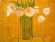 Bouquet Au Fond Jaune by Pierre Garcia-Fons Limited Edition Print