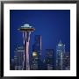 Space Needle And Seattle Skyline At Night by Tom Dietrich Limited Edition Pricing Art Print