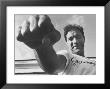 Fist Of Boxing Heavyweight Contender Rocky Marciano Outside At His Training Camp At Grossinger's by Grey Villet Limited Edition Pricing Art Print