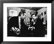 Jack Lemmon And Walter Matthau Chatting With Drinks In Hand At A Hollywood Cocktail Party by Bill Ray Limited Edition Print