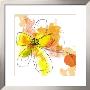 Yellow Liquid Flower by Jan Weiss Limited Edition Print