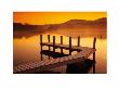 Frosted Jetty On Derwent Water by Tom Mackie Limited Edition Print