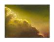 Yellow Green Clouds by Patrick Howe Limited Edition Print