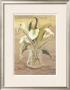 White Lilies In Crystal by L. Romero Limited Edition Print